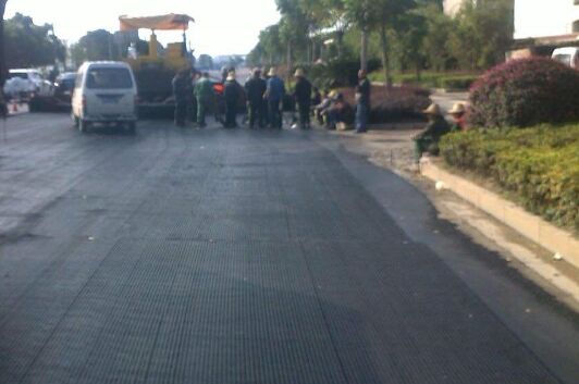 包头玻纤施工现场