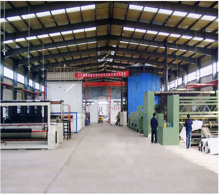 双向土工格栅生产线