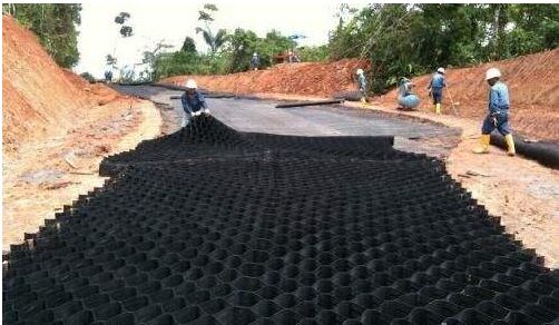 蜂巢土工格室厂家施工